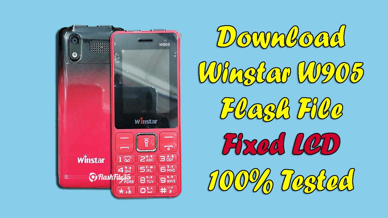 Winstar W905 6531E Flash File100% Tested