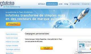 Publicité In-Text Infolinks