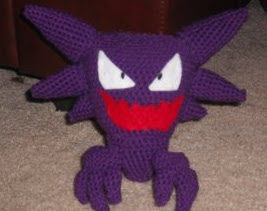 PATRON HAUNTER (POKEMON) AMIGURUMI 1828