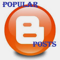 Popular Posts, wiget, blogger