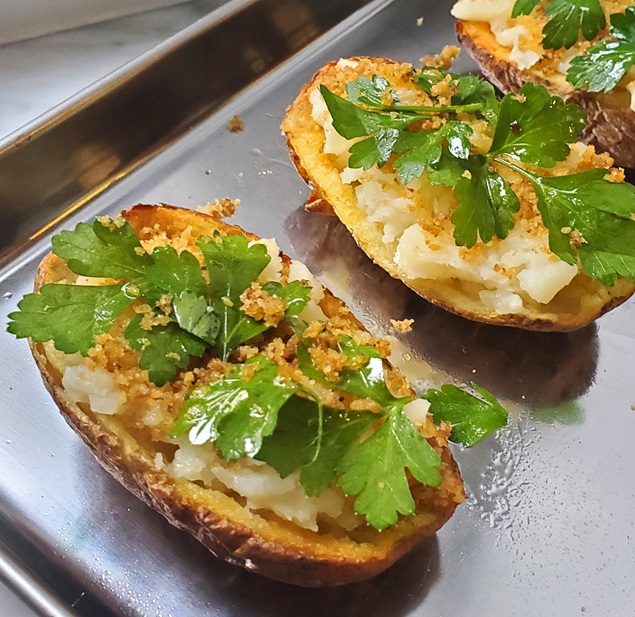 Irish twice baked potatoes