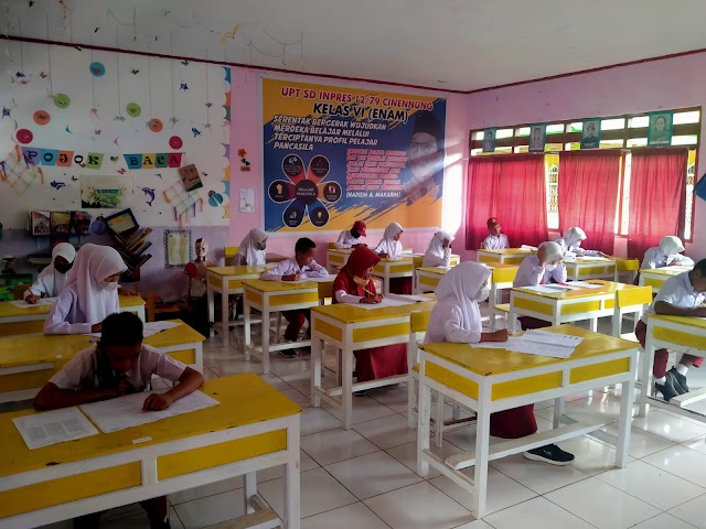 PELAKSANAAN UJIAN SEKOLAH TINGKAT SD DIMULAI HARI INI