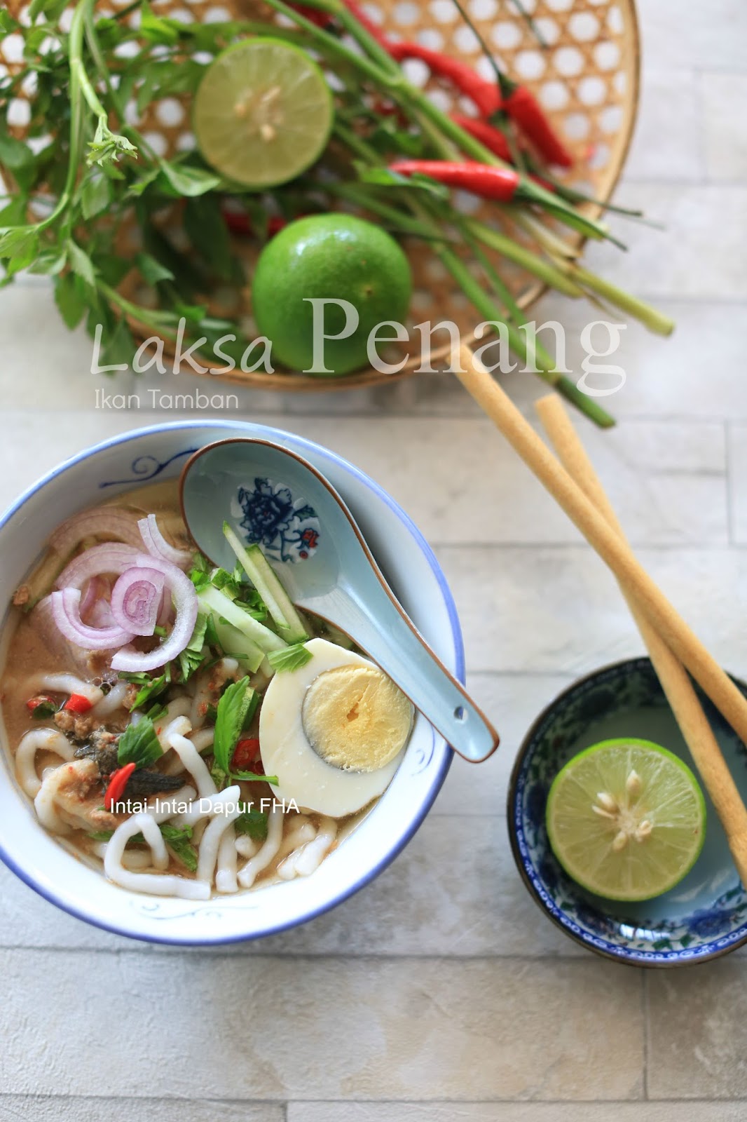 LAKSA PENANG Ikan Tamban - FHA Selemak Santan