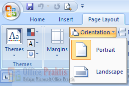 Fungsi Oritentation, Size & Columns di Ms. Word