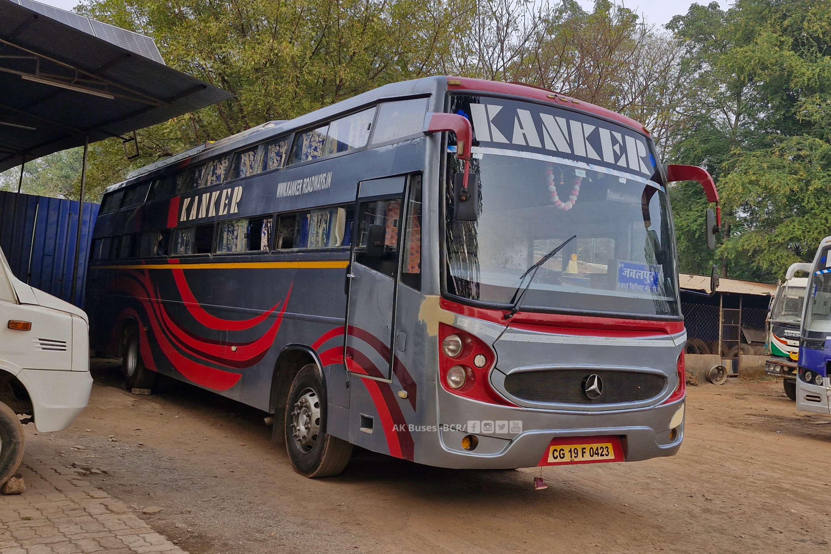Kanker Roadways Raipur To Jabalpur Bus