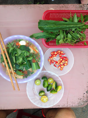 Hu Tieu at a street food stall