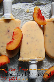 #glutenfree stone fruit and custard ice pops from www.anyonita-nibbles.co.uk