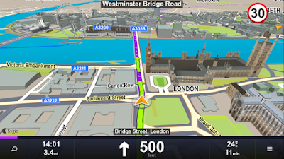 Sygic GPS Navigasi Android Terbaru Full Map  Sygic GPS Navigation & Maps v17.3.7 (Full) Apk Terbaru
