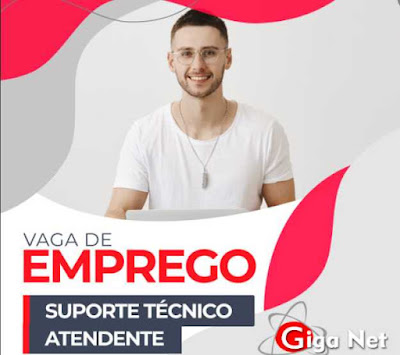 Giganet abre vagas para Atendente e Suporte técnico em Osório