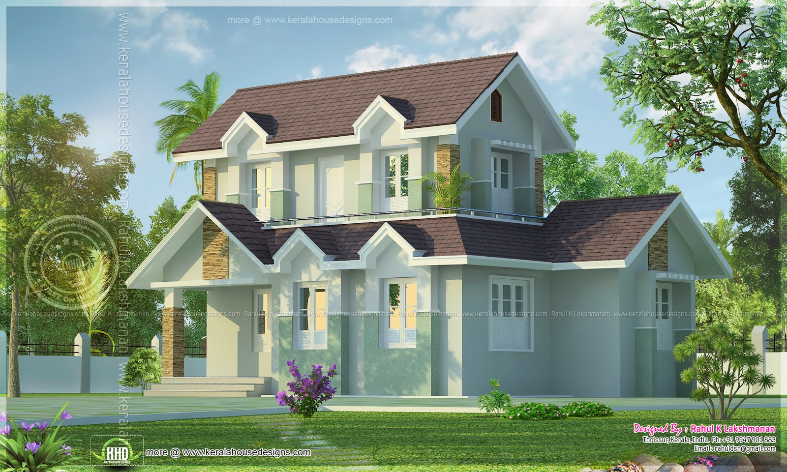 1045 square feet 3d  view  home  exterior design Home  