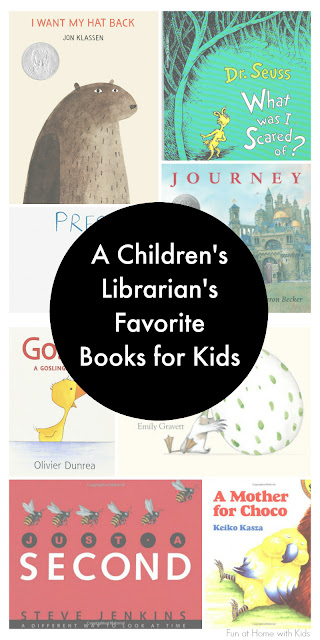 An experienced Children's Librarian shares her favorite ever books for kids ages 0 -10. 