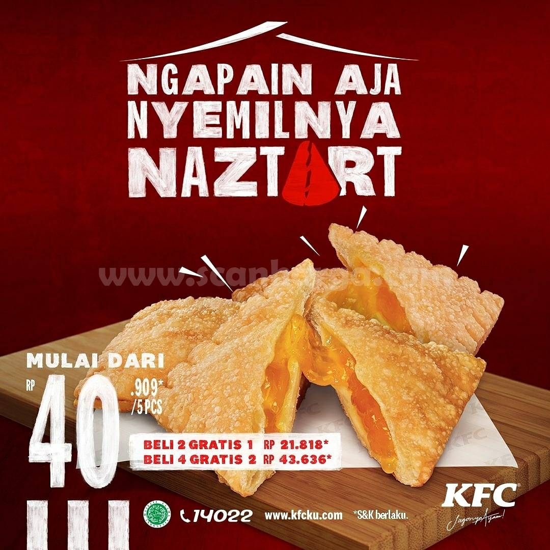 Promo KFC Naztart - Harga 5 Pcs mulai Rp. 40.909