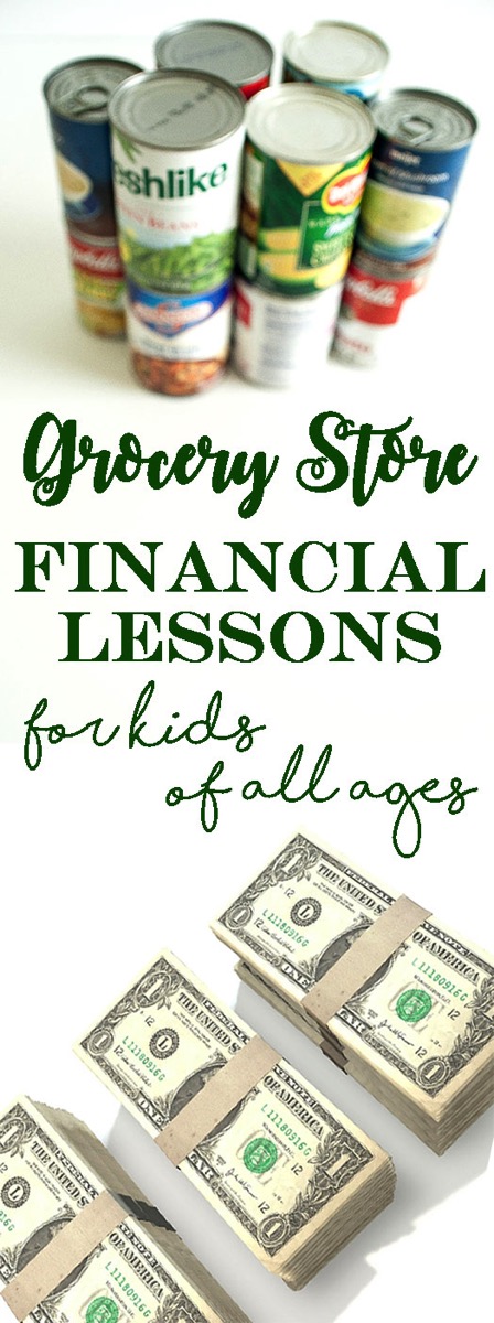 Grocery Store Financial Lessons for Kids