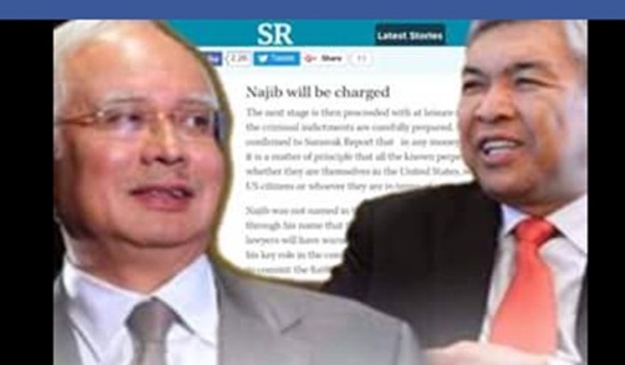 Beberapa Dokumen Seolah-olah Ingin Menyingkirkan Najib Di Tandatangani Zahid Hamidi Menjadi Viral