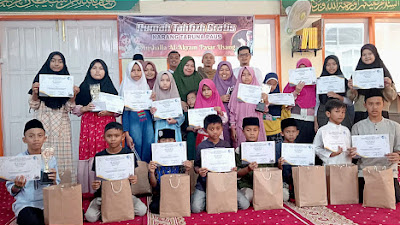 Milad ke-2 Rumah Tahfidz Al-Akram, Karang Taruna Paus Gelar Lomba Tahfidz Cilik