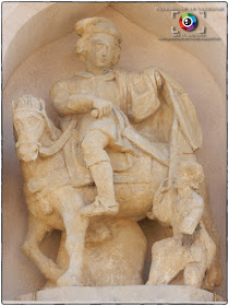 VOMECOURT-SUR-MADON (88) - Statue de Saint-Martin (XVIIe siècle)