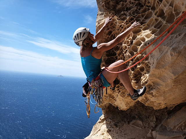 escalade Cap Canailles Calanques Manu