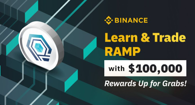 Learn & trade RAMP - $100,000 Rewards Up for Grabs!