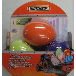 Pre-kindergarten toys - Matchbox Egg Hunt - Includes 3 Mystery Vehicles in Plastic Eggs