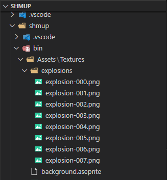 the view of vs code