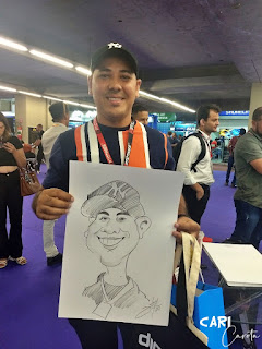 Caricaturista em Recife EXPOISP 2023