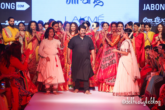 Gaurang Shah LFW AW15 Samyukta Varanasi handloom