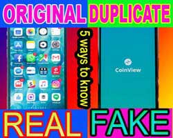 know original or duplicate phone