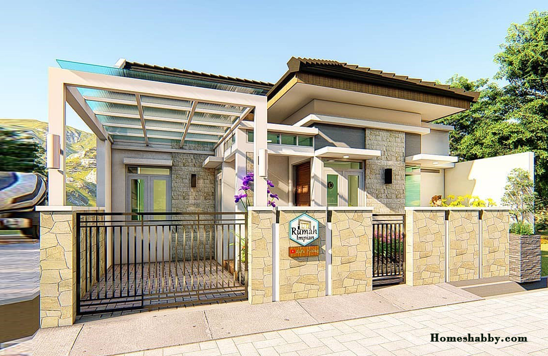 Kumpulan Model Desain Rumah Minimalis Modern 2020 Yang Cocok Untuk Perkotaan Dan Pedesaan Homeshabbycom Design Home Plans