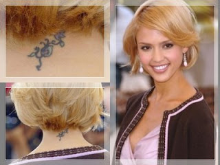 Jessica Alba tattoos