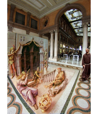 Amazing 3 dimensional illusions of Kurt Wenner