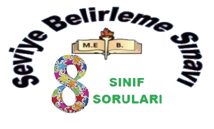 8. SINIF 2008 YILI SBS - SEVİYE BELİRLEME SINAVI SORULARI