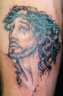 jesus tattoos, tattoos