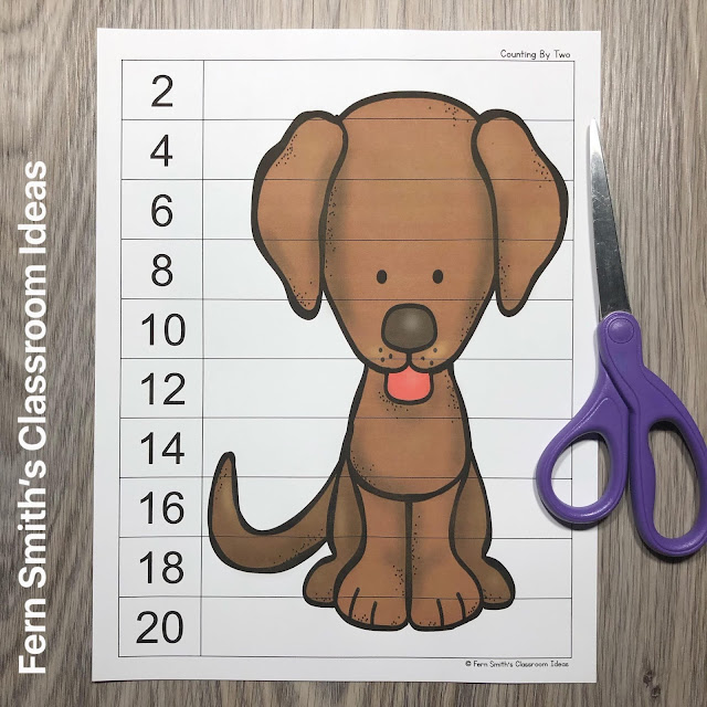 Click Here to Download This Puppy Dog & Kitty Cat Counting Puzzles Resource Bundle For Your Classroom Today!