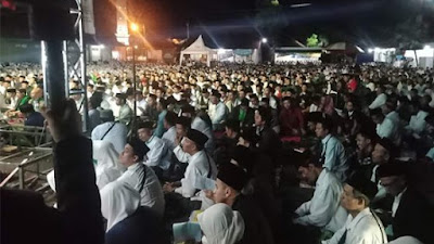 Ribuan Warga NU Larut dalam Doa Mujahadah Kubro di Tegalrejo Ponorogo