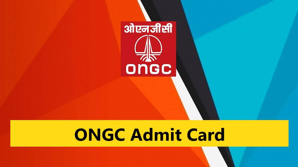 ongc-admit-card