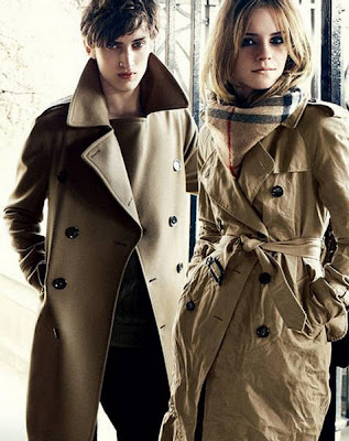 emma watson burberry wallpaper. Emma Watson Burberry Ads Photo