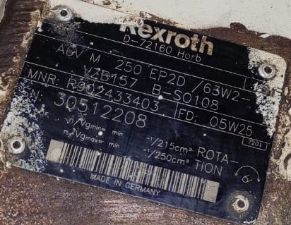 REXROTH ACVM250 HYDRAULIC PUMP 