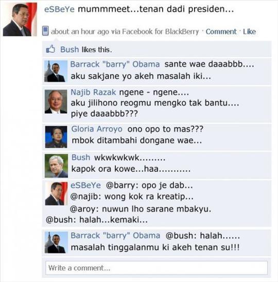 Gambar Lucu Status di Facebook