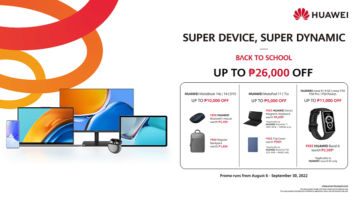 Huawei Super Device, Super Dynamic - Back to School Promotions