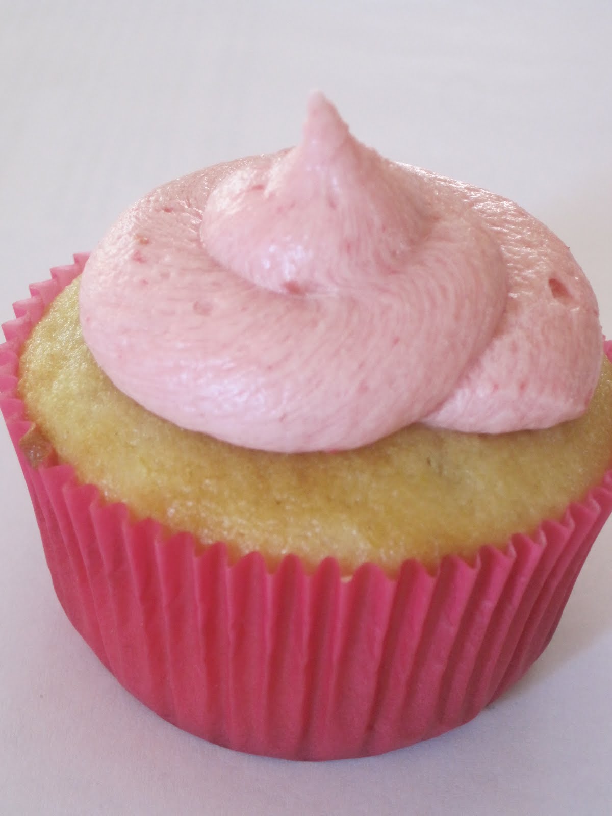 Lemon Raspberry Cupcake