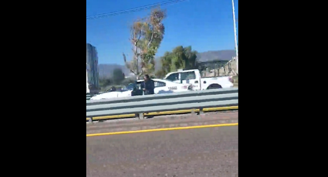 Video: Guardia Nacional, se desata balacera en la Puebla-Orizaba durante asalto a tráiler