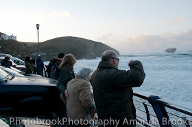 Storm watchers Cornwall