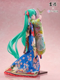 Figure 1/4 Hatsune Miku [ Japanese Doll ver. ] - Yoshitoku x F:NEX Collaboration, FuRyu