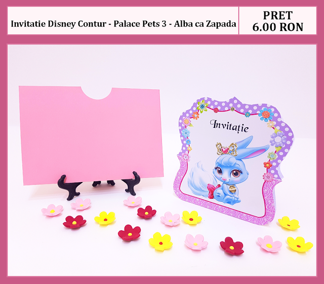 invitatii botez contur Palace Pets 3