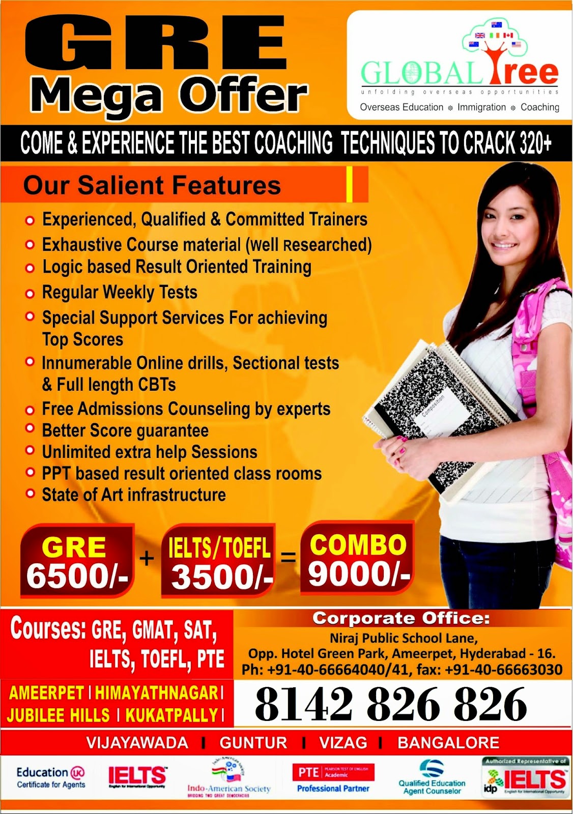  GRE Coaching at Hyderbad