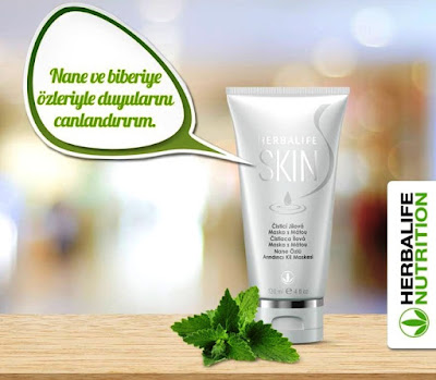 skin serisi kil maskesi, herbalife