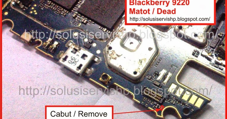 Blackberry 9220 Matot - Dead | Solusi Servis Handphone