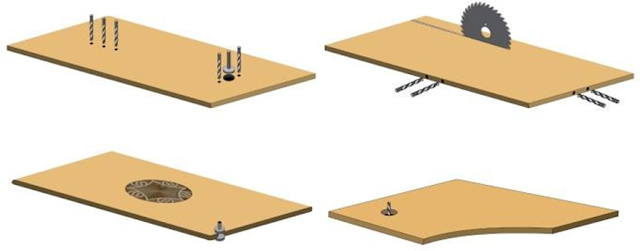 Máy khoan gỗ cnc 5 mặt