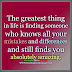 The Greatest Thing In Life Quotes