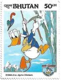 Selo Pato Donald, Os Alpinistas